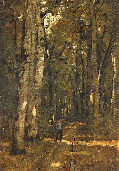 Laszlo Paal In the Forest of Fontainebleau